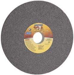 Norton - 8" Diam x 1-1/4" Hole x 3/4" Thick, H Hardness, 46 Grit Surface Grinding Wheel - Aluminum Oxide, Type 1, Coarse Grade, 3,105 Max RPM, Vitrified Bond, No Recess - Industrial Tool & Supply
