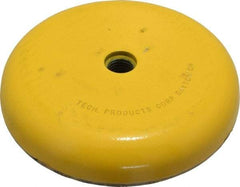 Tech Products - 4500 Lb Capacity, 3/4-10 Thread, Steel Stud, Studded Socket Mount Leveling Mount - 5" Stud Length, 6-1/4" Base Diam, Neoprene Pad, 3/4" Hex - Industrial Tool & Supply