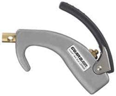Guardair - 120 Max psi Venturi Nozzle Thumb Lever Blow Gun - 1/4 NPT, Aluminum - Industrial Tool & Supply