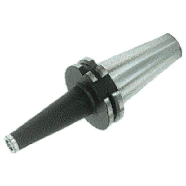 Iscar - DIN69871-50 Taper Shank 12mm Hole End Mill Holder/Adapter - 23mm Nose Diam, 128mm Projection, Through-Spindle Coolant - Exact Industrial Supply