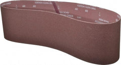 Norton - 6" Wide x 48" OAL, 60 Grit, Aluminum Oxide Abrasive Belt - Aluminum Oxide, Medium, Coated, X Weighted Cloth Backing, Series R228 - Industrial Tool & Supply
