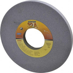 Norton - 10" Diam x 3" Hole x 3/4" Thick, K Hardness, 60 Grit Surface Grinding Wheel - Aluminum Oxide, Type 1, Medium Grade, 2,485 Max RPM, Vitrified Bond, No Recess - Industrial Tool & Supply