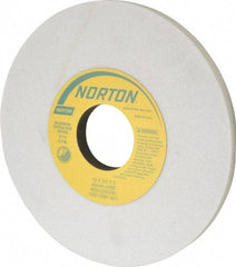 Norton - 12" Diam x 3" Hole x 3/4" Thick, J Hardness, 46 Grit Surface Grinding Wheel - Aluminum Oxide, Type 1, Coarse Grade, 2,070 Max RPM, Vitrified Bond, No Recess - Industrial Tool & Supply
