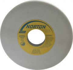Norton - 12" Diam x 3" Hole x 1" Thick, J Hardness, 46 Grit Surface Grinding Wheel - Aluminum Oxide, Type 1, Coarse Grade, 2,070 Max RPM, Vitrified Bond, No Recess - Industrial Tool & Supply