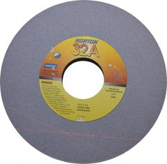 Norton - 12" Diam x 3" Hole x 1" Thick, I Hardness, 60 Grit Surface Grinding Wheel - Aluminum Oxide, Type 1, Medium Grade, 2,070 Max RPM, Vitrified Bond, No Recess - Industrial Tool & Supply