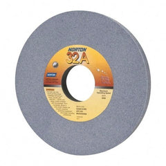 Norton - 12" Diam x 3" Hole x 1" Thick, K Hardness, 60 Grit Surface Grinding Wheel - Aluminum Oxide, Type 1, Medium Grade, 2,070 Max RPM, Vitrified Bond, No Recess - Industrial Tool & Supply