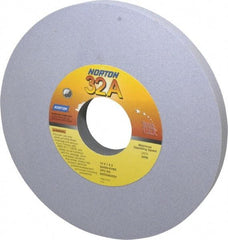 Norton - 12" Diam x 3" Hole x 1" Thick, K Hardness, 80 Grit Surface Grinding Wheel - Aluminum Oxide, Type 1, Medium Grade, 2,070 Max RPM, Vitrified Bond, No Recess - Industrial Tool & Supply