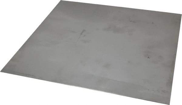 Made in USA - 0.048 Inch Thick x 12 Inch Wide x 12 Inch Long, 304 Stainless Steel Sheet - Cold Rolled, Bright Finish, #2B - Industrial Tool & Supply