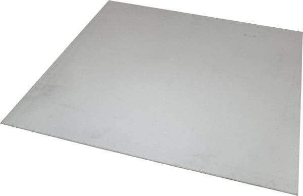 Value Collection - 0.06 Inch Thick x 12 Inch Wide x 12 Inch Long, 304 Stainless Steel Sheet - Cold Rolled, Bright Finish, #2B - Industrial Tool & Supply