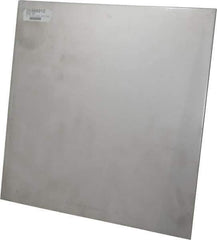 Made in USA - 0.12 Inch Thick x 12 Inch Wide x 12 Inch Long, 304 Stainless Steel Sheet - Cold Rolled, Bright Finish, #2B - Industrial Tool & Supply