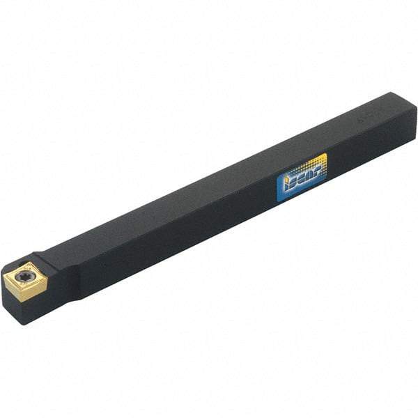 Iscar - SCLC, Left Hand Cut, 3/8" Shank Height x 3/8" Shank Width, Neutral Rake Indexable Turning Toolholder - 2-1/2" OAL, CC.T 2 Insert Compatibility, Series Isoturn - Industrial Tool & Supply
