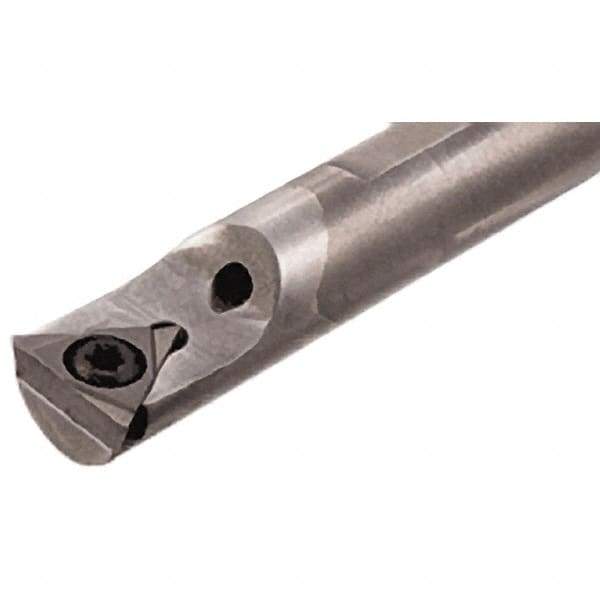 Iscar - 11.4mm Min Bore Diam, 125mm OAL, 10mm Shank Diam, A-STFP-X Indexable Boring Bar - TPG.. 1103.. Insert - Industrial Tool & Supply