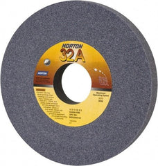 Norton - 12" Diam x 3" Hole x 1-1/2" Thick, I Hardness, 46 Grit Surface Grinding Wheel - Aluminum Oxide, Type 1, Coarse Grade, 2,070 Max RPM, Vitrified Bond, No Recess - Industrial Tool & Supply
