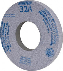 Norton - 12" Diam x 5" Hole x 1-1/2" Thick, H Hardness, 46 Grit Surface Grinding Wheel - Aluminum Oxide, Type 1, Coarse Grade, 2,070 Max RPM, Vitrified Bond, No Recess - Industrial Tool & Supply