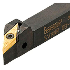 Iscar - SVAN, Right Hand Cut, 5/8" Shank Height x 5/8" Shank Width, Negative Rake Indexable Turning Toolholder - 4" OAL, VN..2.5-.. Insert Compatibility, Series Isoturn - Industrial Tool & Supply
