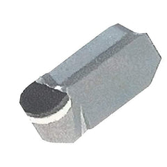 Iscar - 800K400GITM Grade IB50, 0.315" Cutting Width CBN Grooving Insert - 0.79mm Max Depth of Cut, Neutral, 0.157" Corner Radius - Industrial Tool & Supply