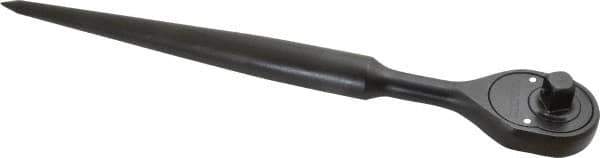 Proto - 1/2" Drive Pear Head Ratchet - Black Oxide Finish, 14" OAL - Industrial Tool & Supply