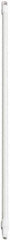 Remco - 53 x 1" Fiberglass Squeegee Handle - European Threaded Connection, White - Industrial Tool & Supply