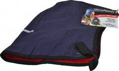 OccuNomix - Universal Size, Blue, Underneath Hard Hat Winter Liner - Long Neck Length, 2 Layer - Industrial Tool & Supply