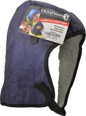 OccuNomix - Universal Size, Navy Blue, Underneath Hard Hat Winter Liner - Long Neck Length, 2 Layer - Industrial Tool & Supply