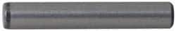 Made in USA - 5mm Diam x 12mm Pin Length 416 Stainless Steel Precision Dowel Pin - C 36-42 Hardness, 1 Beveled & 1 Rounded End - Industrial Tool & Supply