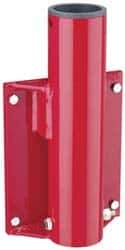 THERN - 8 Inches Long x 3.88 Inches Wide x 14.56 Inches Deep x 1/2 Inches Thick Davit Crane Wall Mount Base - 7 Inches Distance Between Mounting Hole Centers, 0.41 Inches Hole Diameter, Enamel Finish - Industrial Tool & Supply