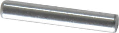 Value Collection - 1/8" Diam x 3/4" Pin Length Grade 8 Alloy Steel Standard Dowel Pin - C 50-58 Hardness, 3,200 Lb Breaking Strength, 1 Beveled & 1 Rounded End - Industrial Tool & Supply