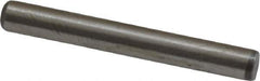 Value Collection - 1/8" Diam x 1" Pin Length Grade 8 Alloy Steel Standard Dowel Pin - C 50-58 Hardness, 3,200 Lb Breaking Strength, 1 Beveled & 1 Rounded End - Industrial Tool & Supply
