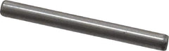 Value Collection - 1/8" Diam x 1-1/4" Pin Length Grade 8 Alloy Steel Standard Dowel Pin - C 50-58 Hardness, 3,200 Lb Breaking Strength, 1 Beveled & 1 Rounded End - Industrial Tool & Supply