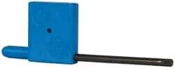 Kyocera - T15 Torx Drive, Flag Handle Driver for Indexable Countersink - Compatible with Insert Screws - Industrial Tool & Supply