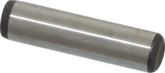 Value Collection - 3/16" Diam x 3/4" Pin Length Grade 8 Alloy Steel Standard Dowel Pin - C 50-58 Hardness, 7,200 Lb Breaking Strength, 1 Beveled & 1 Rounded End - Industrial Tool & Supply