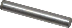 Value Collection - 3/16" Diam x 1-1/4" Pin Length Grade 8 Alloy Steel Standard Dowel Pin - C 50-58 Hardness, 7,200 Lb Breaking Strength, 1 Beveled & 1 Rounded End - Industrial Tool & Supply