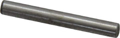 Value Collection - 3/16" Diam x 1-1/2" Pin Length Grade 8 Alloy Steel Standard Dowel Pin - C 50-58 Hardness, 7,200 Lb Breaking Strength, 1 Beveled & 1 Rounded End - Industrial Tool & Supply