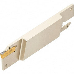 Iscar - 1.9 to 2.5mm Groove Width, Left Hand Cut, DGFH Indexable Grooving Blade - Multiple Insert Styles, Series Do-Grip - Industrial Tool & Supply