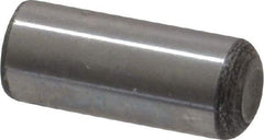 Value Collection - 5/16" Diam x 3/4" Pin Length Grade 8 Alloy Steel Standard Dowel Pin - C 50-58 Hardness, 20,000 Lb Breaking Strength, 1 Beveled & 1 Rounded End - Industrial Tool & Supply