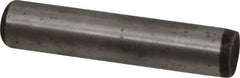 Value Collection - 5/16" Diam x 1-1/2" Pin Length Grade 8 Alloy Steel Standard Dowel Pin - C 50-58 Hardness, 20,000 Lb Breaking Strength, 1 Beveled & 1 Rounded End - Industrial Tool & Supply