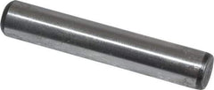 Value Collection - 5/16" Diam x 1-3/4" Pin Length Grade 8 Alloy Steel Standard Dowel Pin - C 50-58 Hardness, 20,000 Lb Breaking Strength, 1 Beveled & 1 Rounded End - Industrial Tool & Supply
