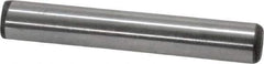 Value Collection - 5/16" Diam x 2" Pin Length Grade 8 Alloy Steel Standard Dowel Pin - C 50-58 Hardness, 20,000 Lb Breaking Strength, 1 Beveled & 1 Rounded End - Industrial Tool & Supply