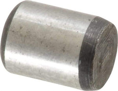 Value Collection - 3/8" Diam x 1/2" Pin Length Grade 8 Alloy Steel Standard Dowel Pin - C 50-58 Hardness, 28,700 Lb Breaking Strength, 1 Beveled & 1 Rounded End - Industrial Tool & Supply