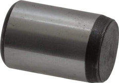 Value Collection - 1/2" Diam x 3/4" Pin Length Grade 8 Alloy Steel Standard Dowel Pin - C 50-58 Hardness, 51,000 Lb Breaking Strength, 1 Beveled & 1 Rounded End - Industrial Tool & Supply