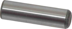Value Collection - 1/2" Diam x 1-3/4" Pin Length Grade 8 Alloy Steel Standard Dowel Pin - C 50-58 Hardness, 51,000 Lb Breaking Strength, 1 Beveled & 1 Rounded End - Industrial Tool & Supply
