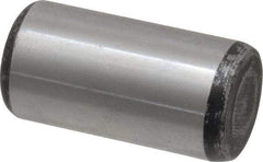 Value Collection - 5/8" Diam x 1-1/4" Pin Length Grade 8 Alloy Steel Standard Dowel Pin - C 50-58 Hardness, 79,800 Lb Breaking Strength, 1 Beveled & 1 Rounded End - Industrial Tool & Supply