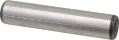 Value Collection - 5/8" Diam x 3" Pin Length Grade 8 Alloy Steel Standard Dowel Pin - C 50-58 Hardness, 79,800 Lb Breaking Strength, 1 Beveled & 1 Rounded End - Industrial Tool & Supply