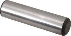 Value Collection - 7/8" Diam x 3-1/2" Pin Length Grade 8 Alloy Steel Standard Dowel Pin - C 50-58 Hardness, 156,000 Lb Breaking Strength, 1 Beveled & 1 Rounded End - Industrial Tool & Supply