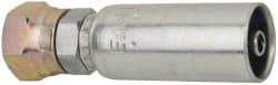 Eaton - 1/4-18 Thread Straight Hydraulic Hose Fitting - 1/4" Hose Diam - Industrial Tool & Supply