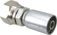 Eaton - 1-1/16-12 SAE Straight Hydraulic Hose Fitting - 1/2" Hose Diam - Industrial Tool & Supply
