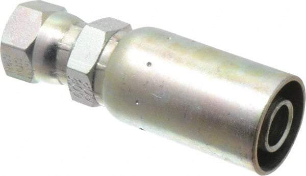 Eaton - 3/4-16 SAE Straight Hydraulic Hose Fitting - 5/8" Hose Diam - Industrial Tool & Supply