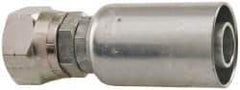 Eaton - 1-1/16-14 SAE Straight Hydraulic Hose Fitting - 3/4" Hose Diam - Industrial Tool & Supply
