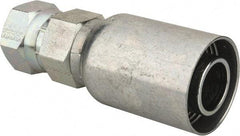 Eaton - 1-1/16-12 SAE Straight Hydraulic Hose Fitting - 1" Hose Diam - Industrial Tool & Supply