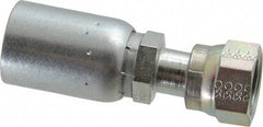 Eaton - 13/16-16 Thread Straight Hydraulic Hose Fitting - 1/2" Hose Diam - Industrial Tool & Supply